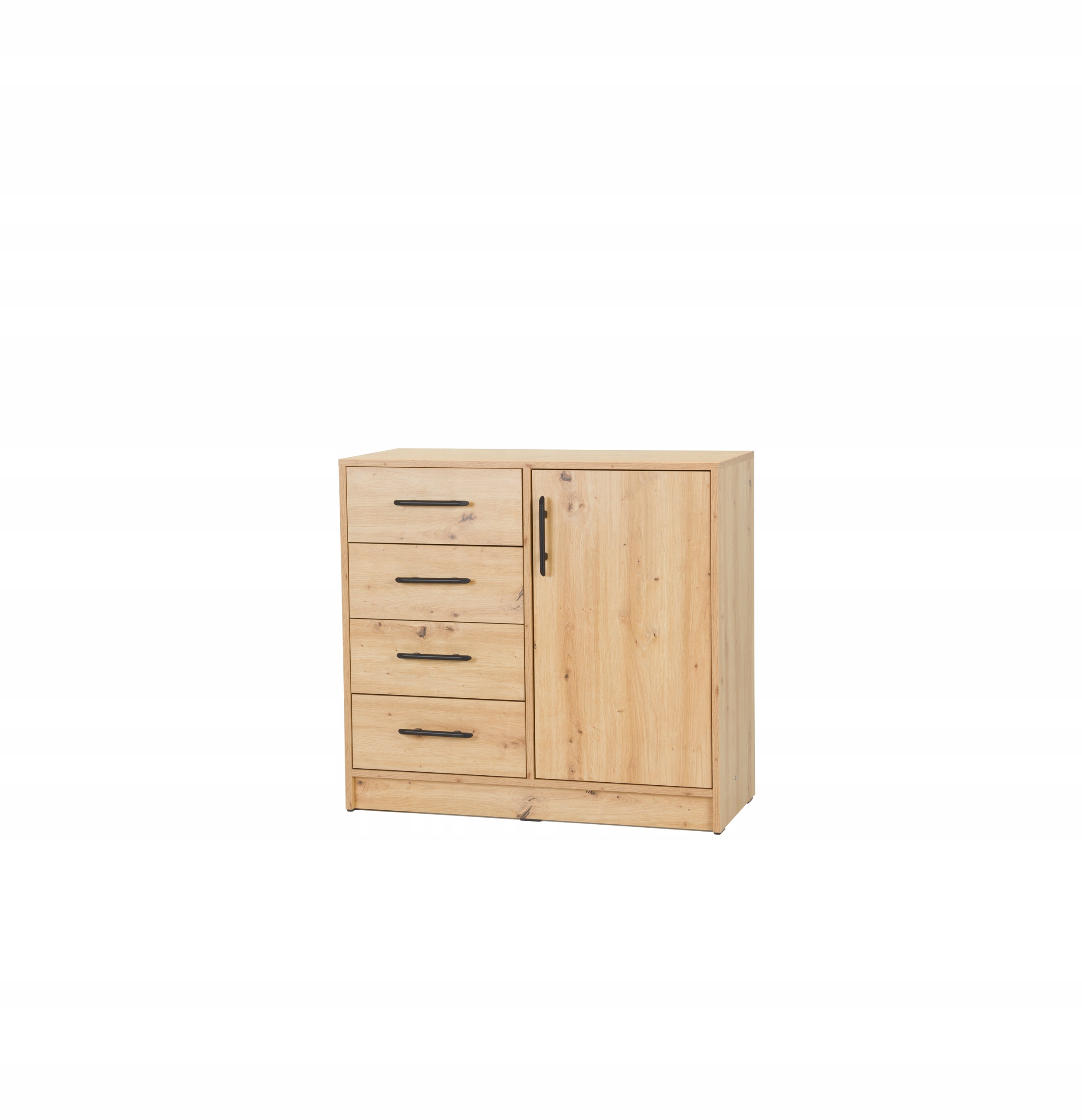 Komoda Vano 90 cm do obývacího pokoje Ložnice Dub artisan