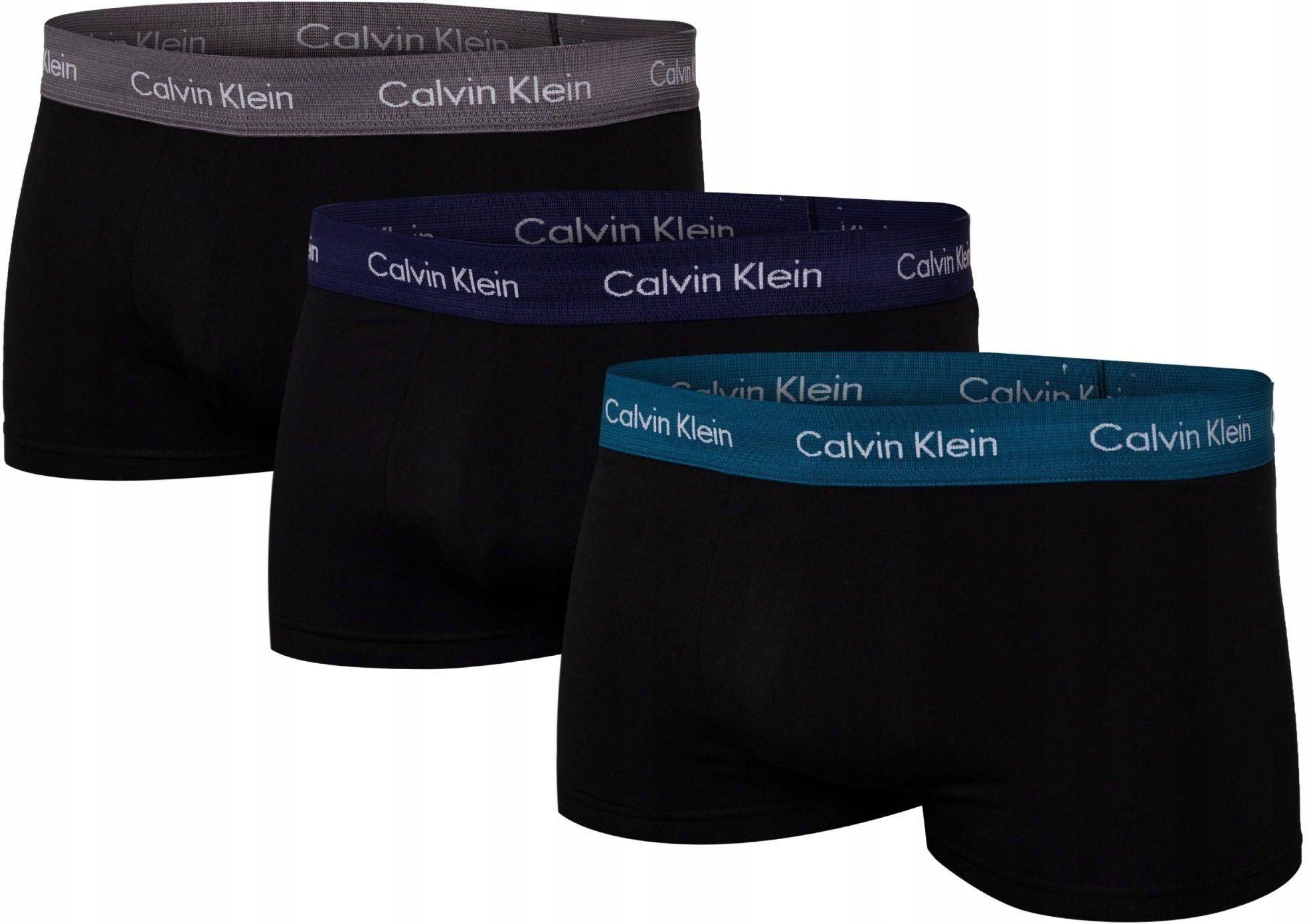 Calvin Klein Pánské Boxerky 3 Pack Originál U2664G Šm Dárek R M