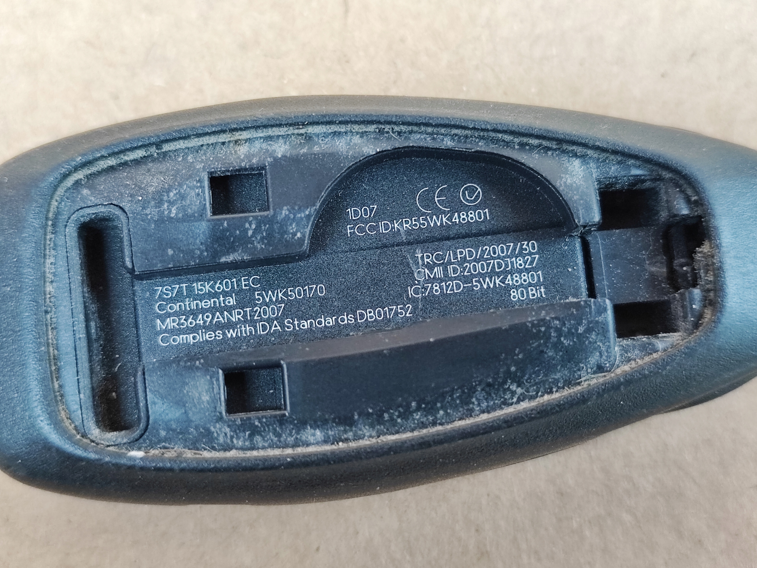 Ford Mondeo MK4 LIFT kluczyk pilot keyfree keyless Waga produktu z opakowaniem jednostkowym 1 kg