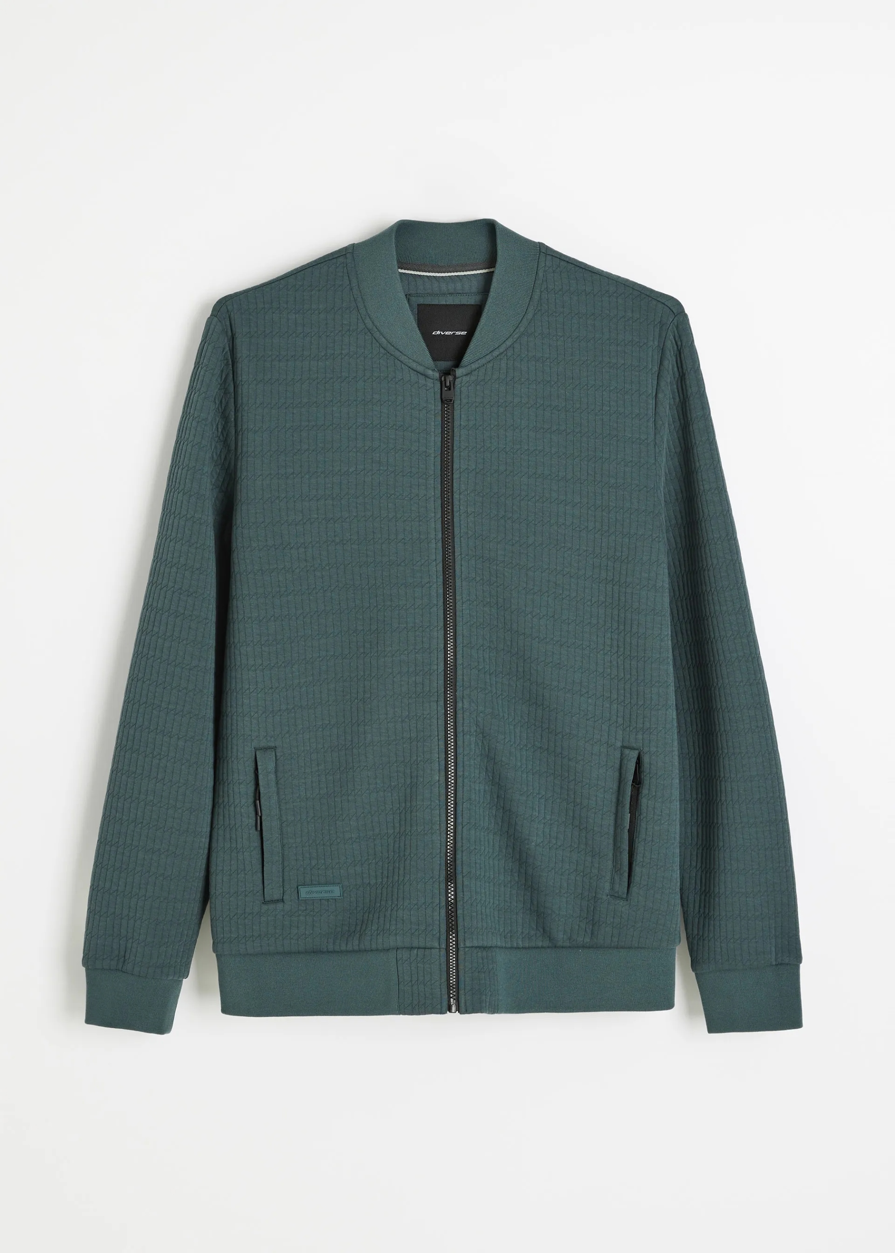 Bluza męska rozpinana bez kaptura Diverse Tranquilly Petrol L