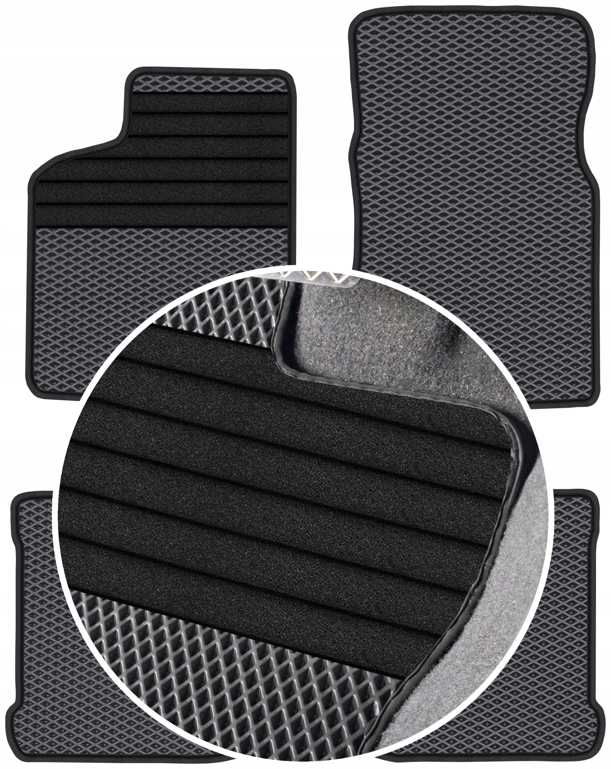 Seat Cordoba I Fl 1999-2002 Gumové rohože Eva Eternity Posilnenie XXL