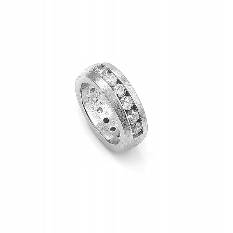 

Wisiorek srebrny Ag 925 koło z cyrkoniami