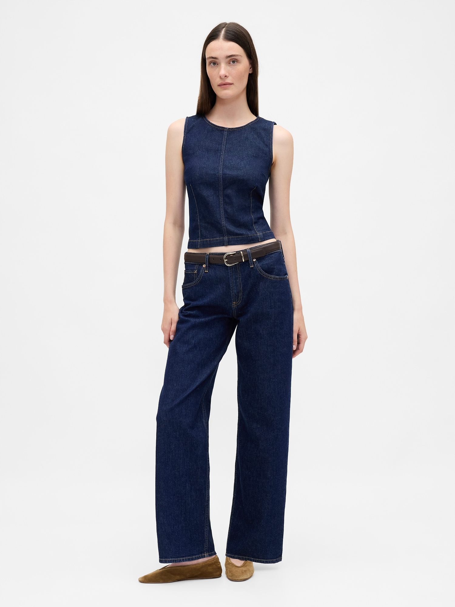 Gap Džíny Low Rise '90s Loose
