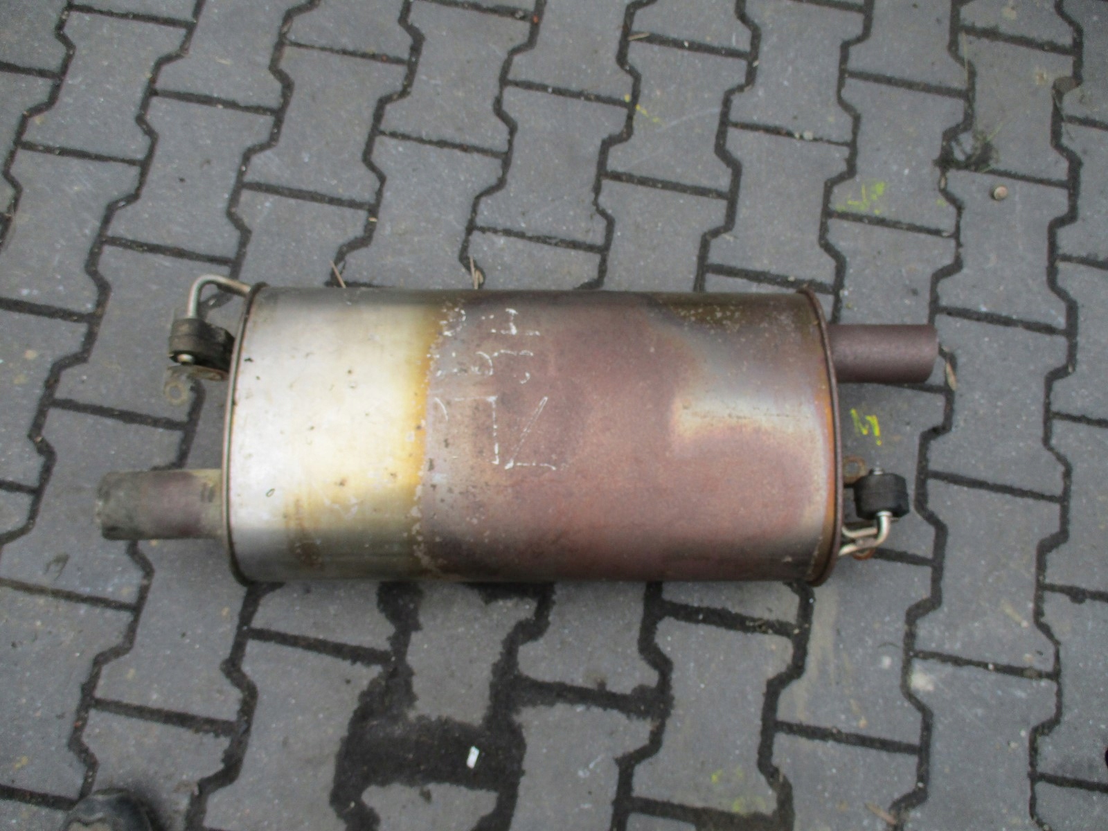 muffler, exhaust VW T6 7E0 2.0 TDI 16r 7E0253211E