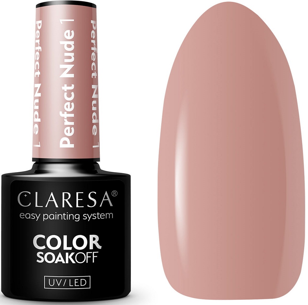 

Claresa Lakier Hybrydowy Perfect Nude 1 5g