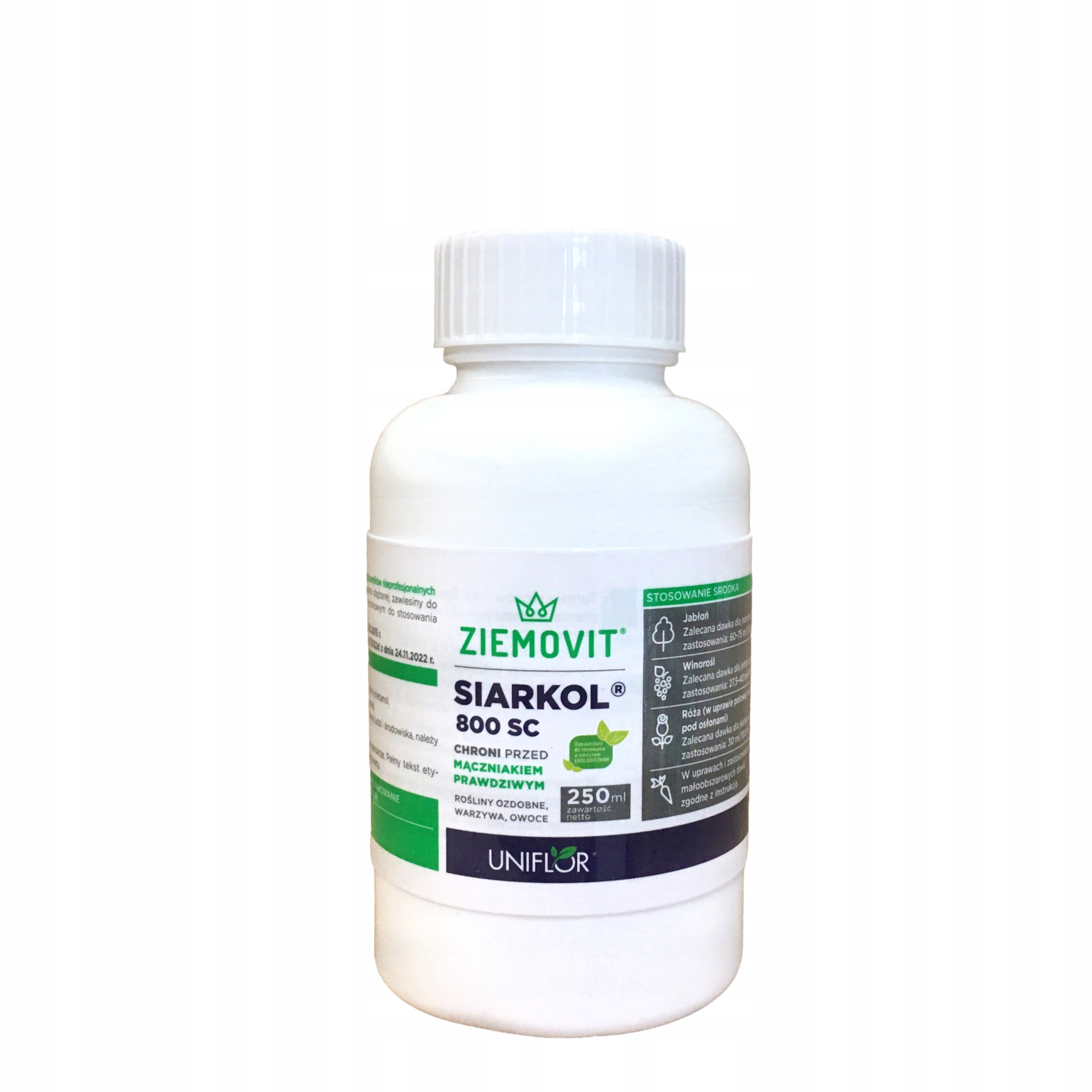 

Siarkol 800 Sc mączniak prawdziwy 250ml Ziemovit