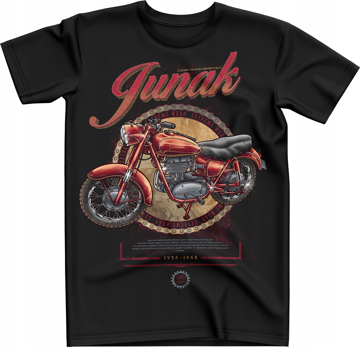 

Koszulka Junak z Motorem