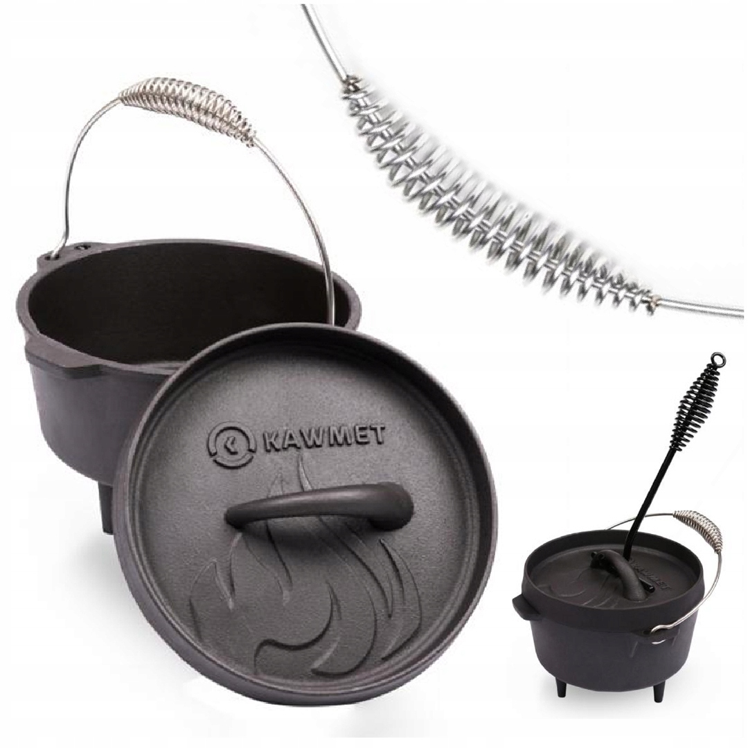 Liatinový Kotlík Wild Embers 5 L Dutch Oven Na Oheň