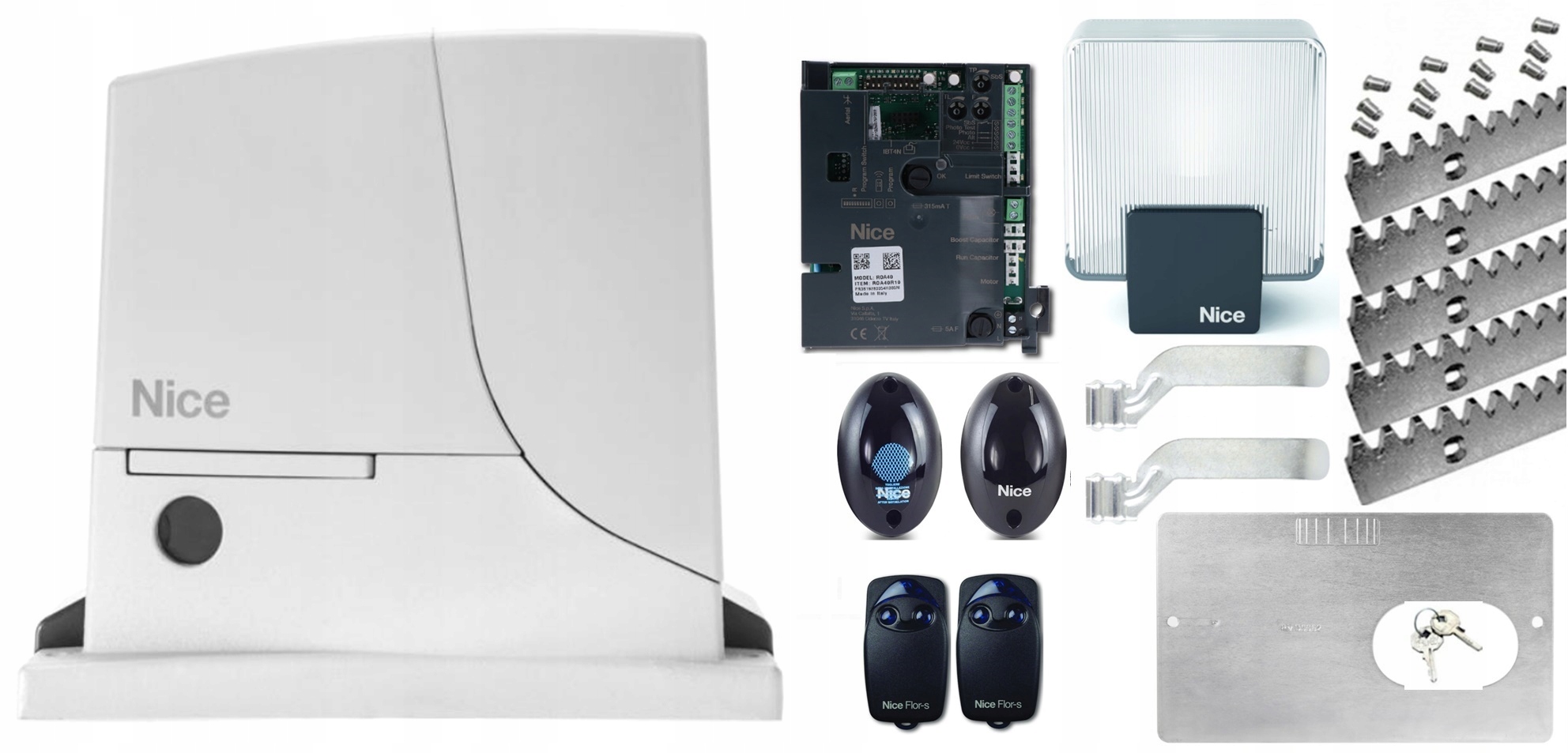 Napęd do bramy przesuwnej Nice Rox1000 PROFBRAM