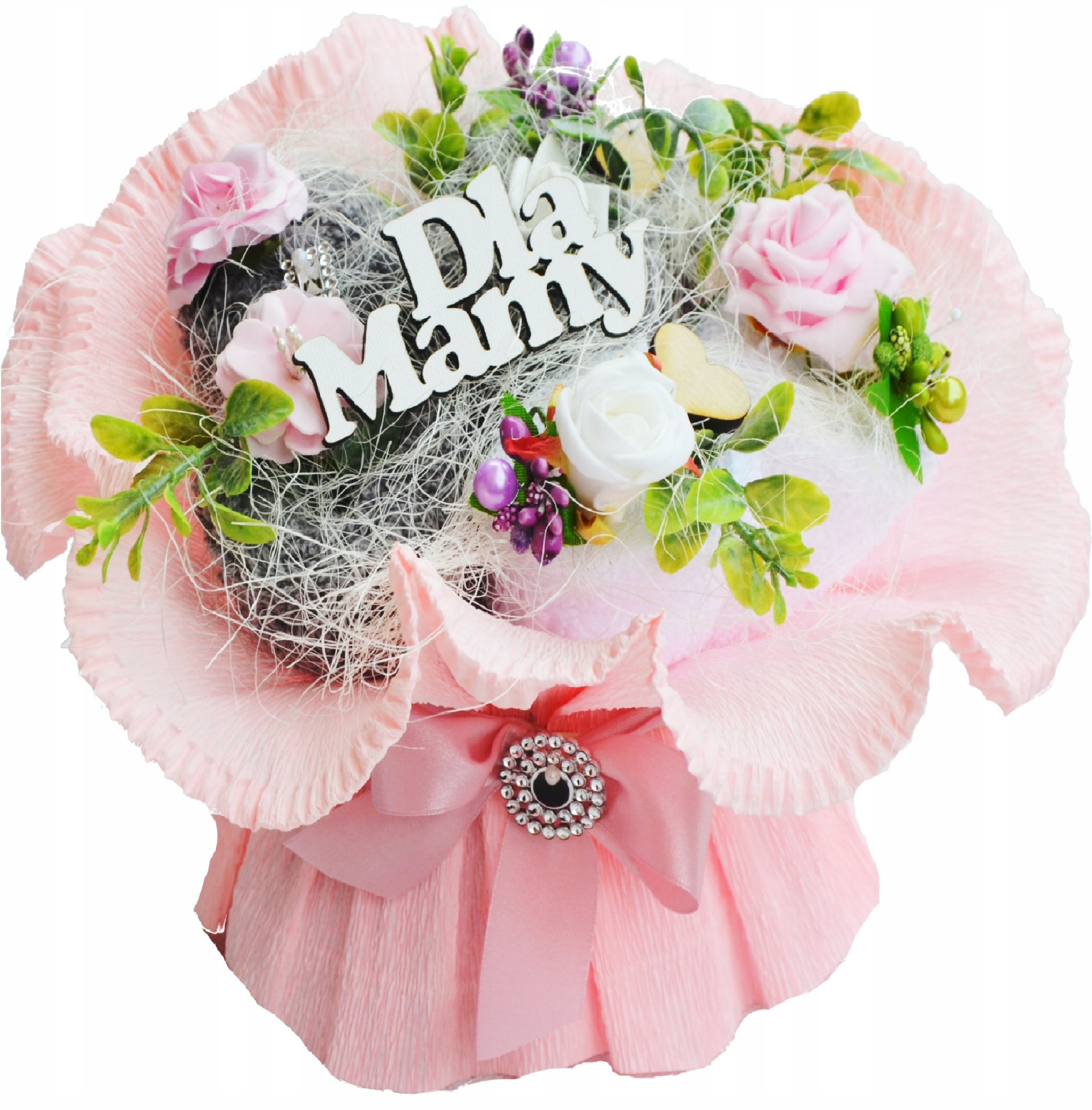 

na Dzień Matki Uroczy Bukiet z Ręczników *