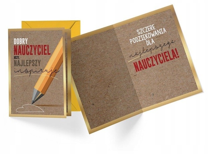 

dla Nauczyciela Podziękowania Laurka PR424