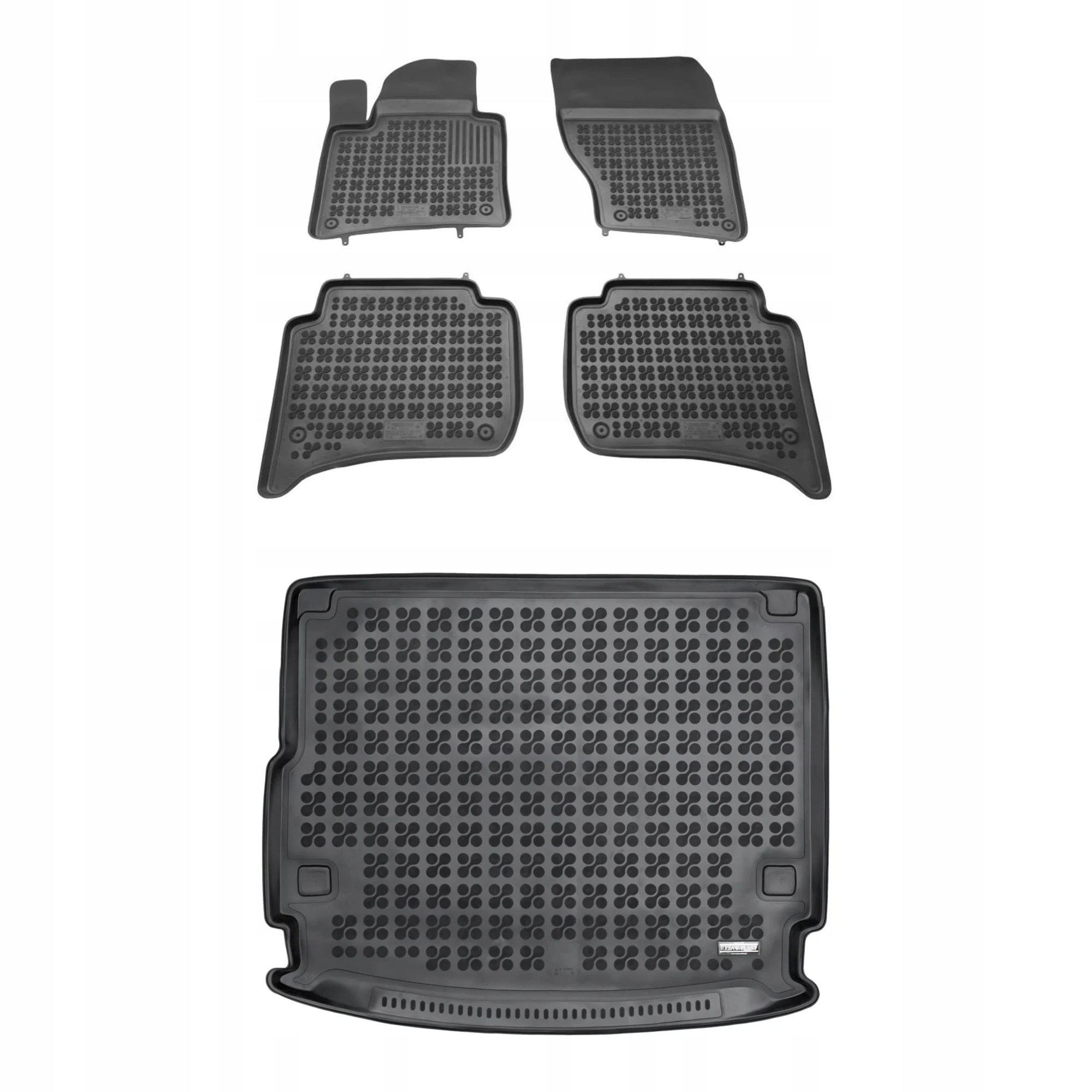 Gumová sada koberčekov a rohoží Porsche Cayenne II 2010-2016 ozvučovací systém