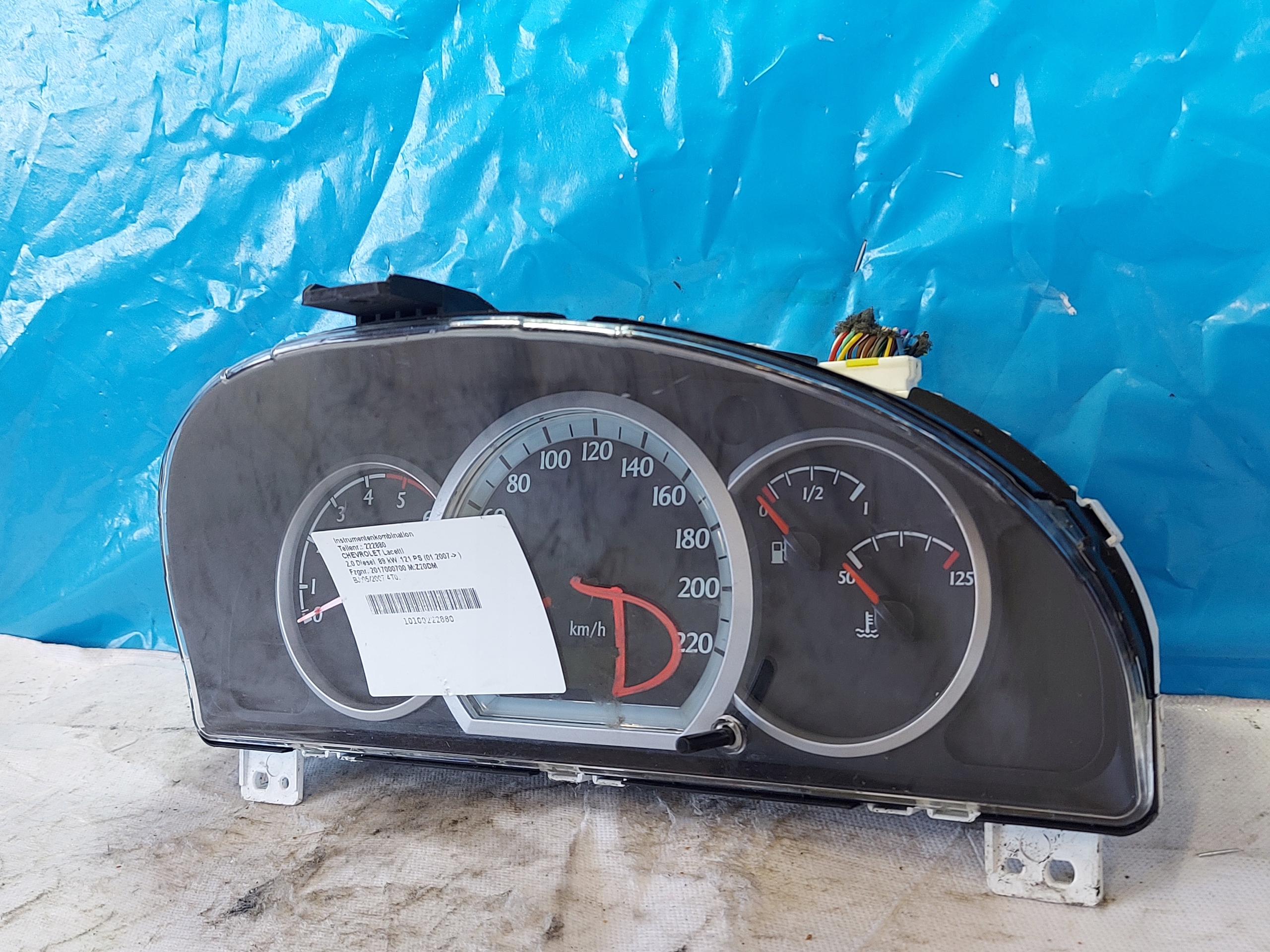 dials clock CHEVROLET LACETTI 2.0 D 96438560DE
