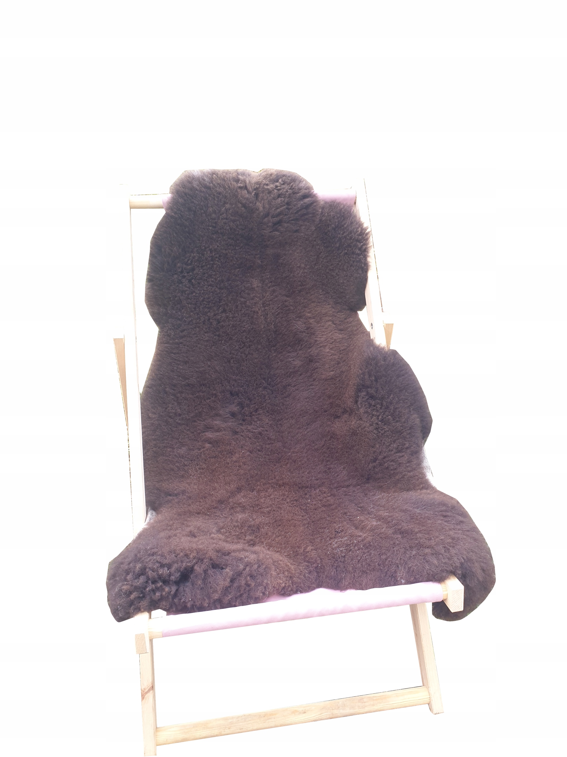 Ovčia koža Bronz Prírodná XXL krátke vlasy