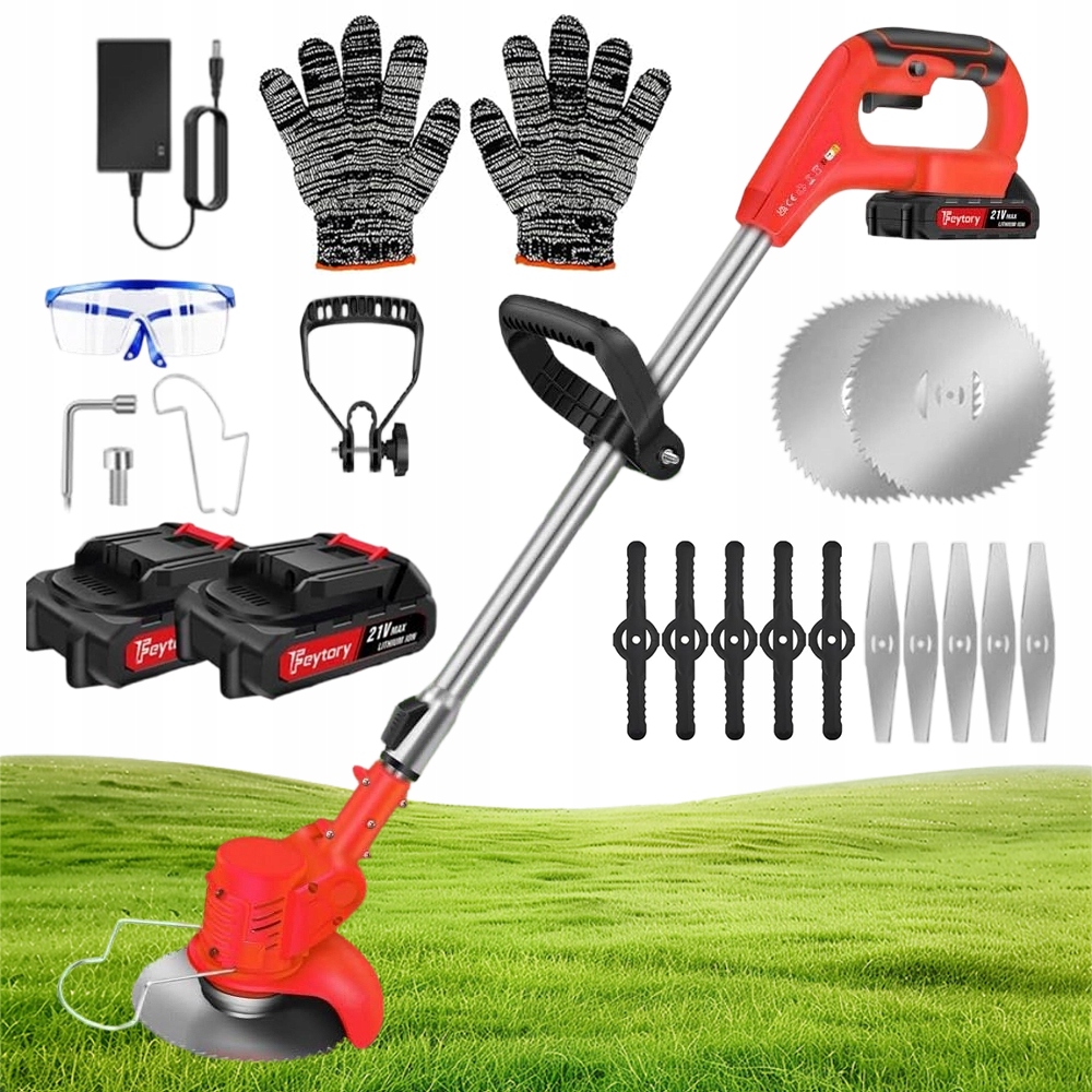 Aku Vyžínač Elektrická Silná benzínová sekačka na kolech