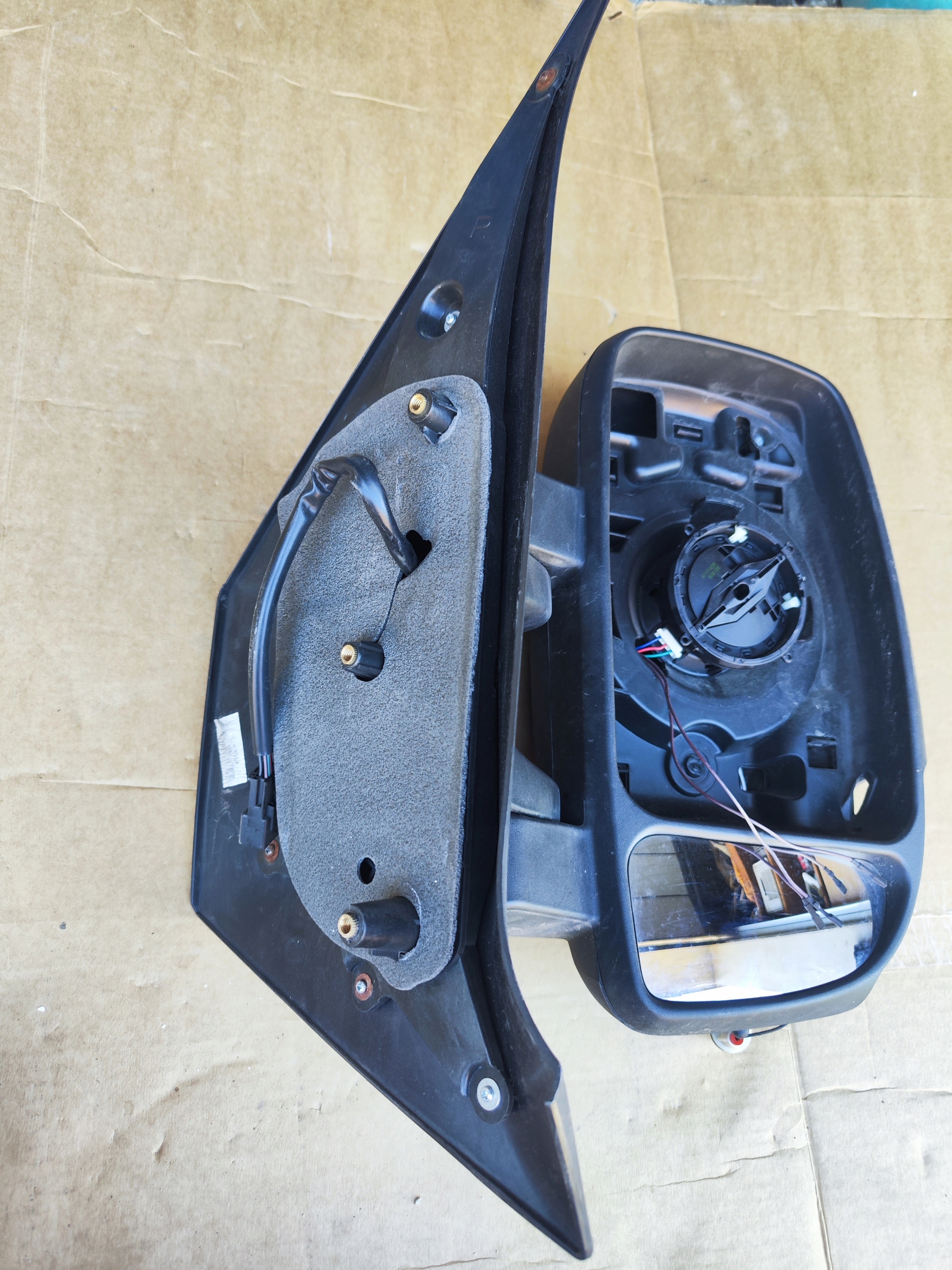mirror right electrics DLUGIE Master III MOVANO 9 vertical
