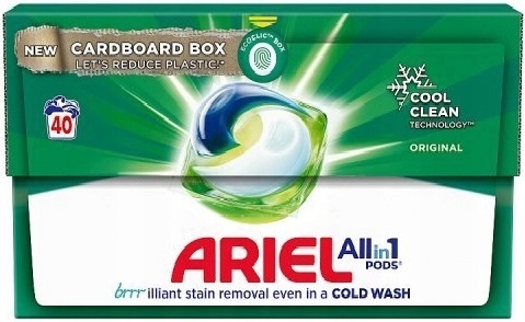 Ariel Univerzální Kapsle Tobolky 40 Ks