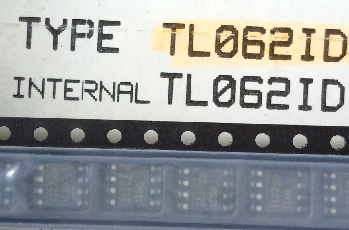 [10szt] TL062IDT wzmacniacz operacyjny Smd SO8 Stm