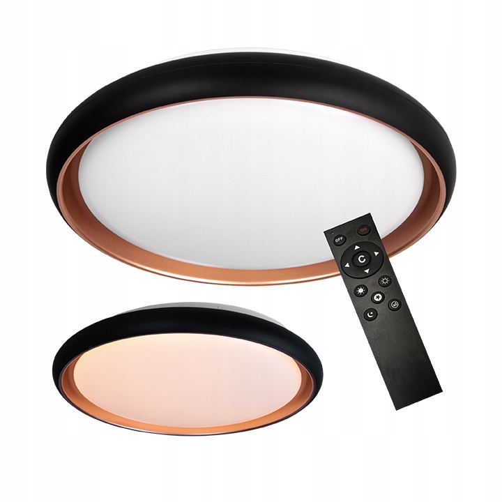 Lampa Plafon Led Łazienkowy 54W Cct Pilot Ściemnianie Regulacja