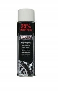 

Spray Lakier Farba Biała Do Felg 500ML Spraila