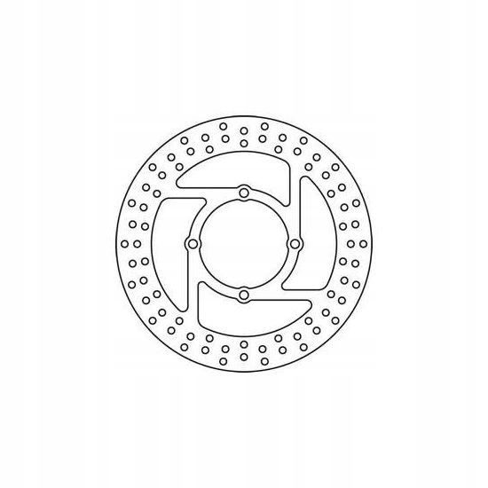 Brzdový kotúč zadný Trw MST364