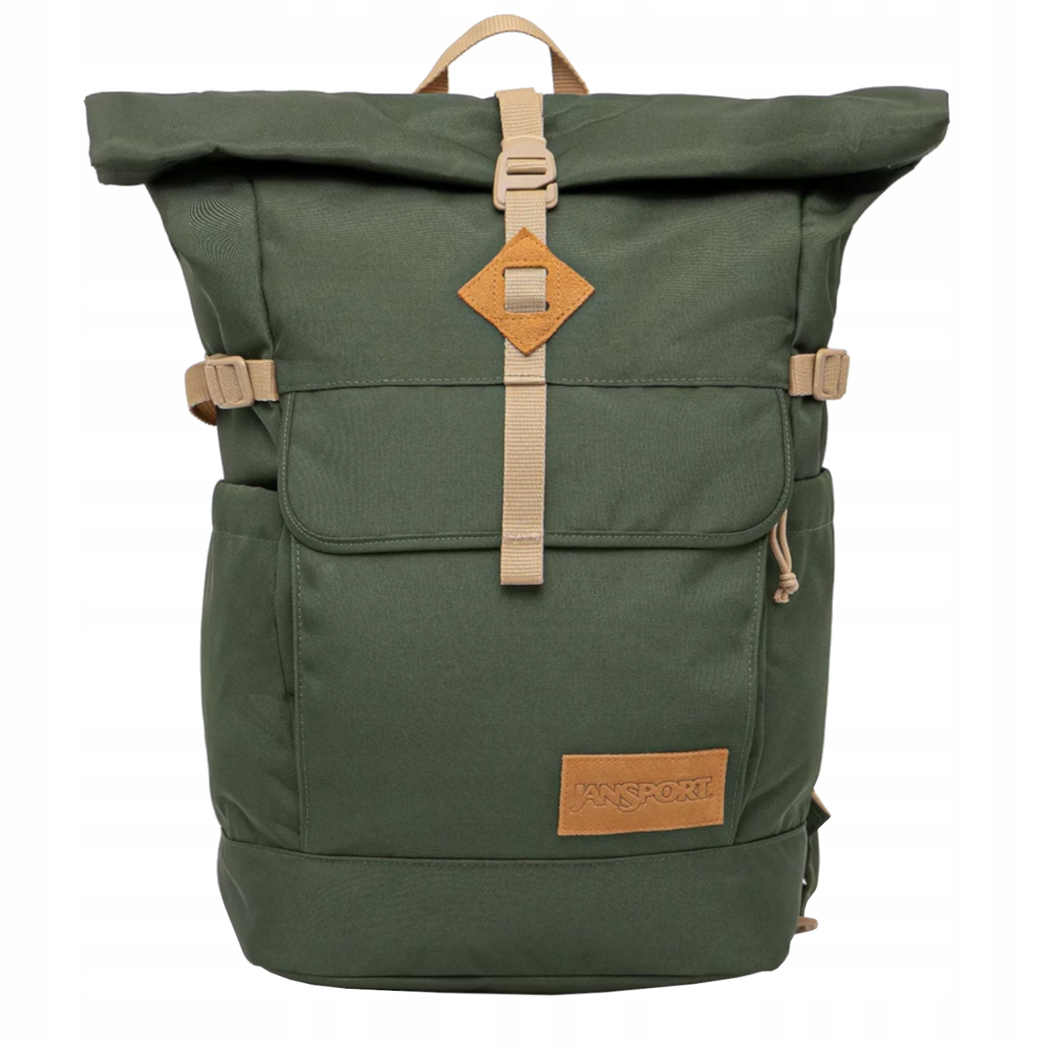Jansport Hatchet Rolltop Backpack [uni] Batoh Unisex Polyester Zelený