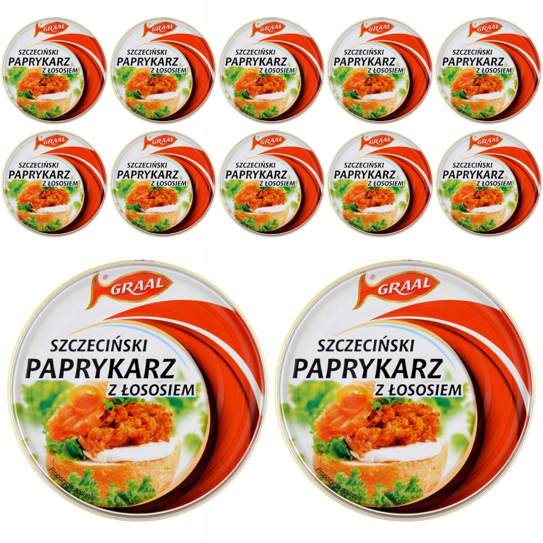 Graal Štětínský paprikář s lososem 330 g x 12 kusů