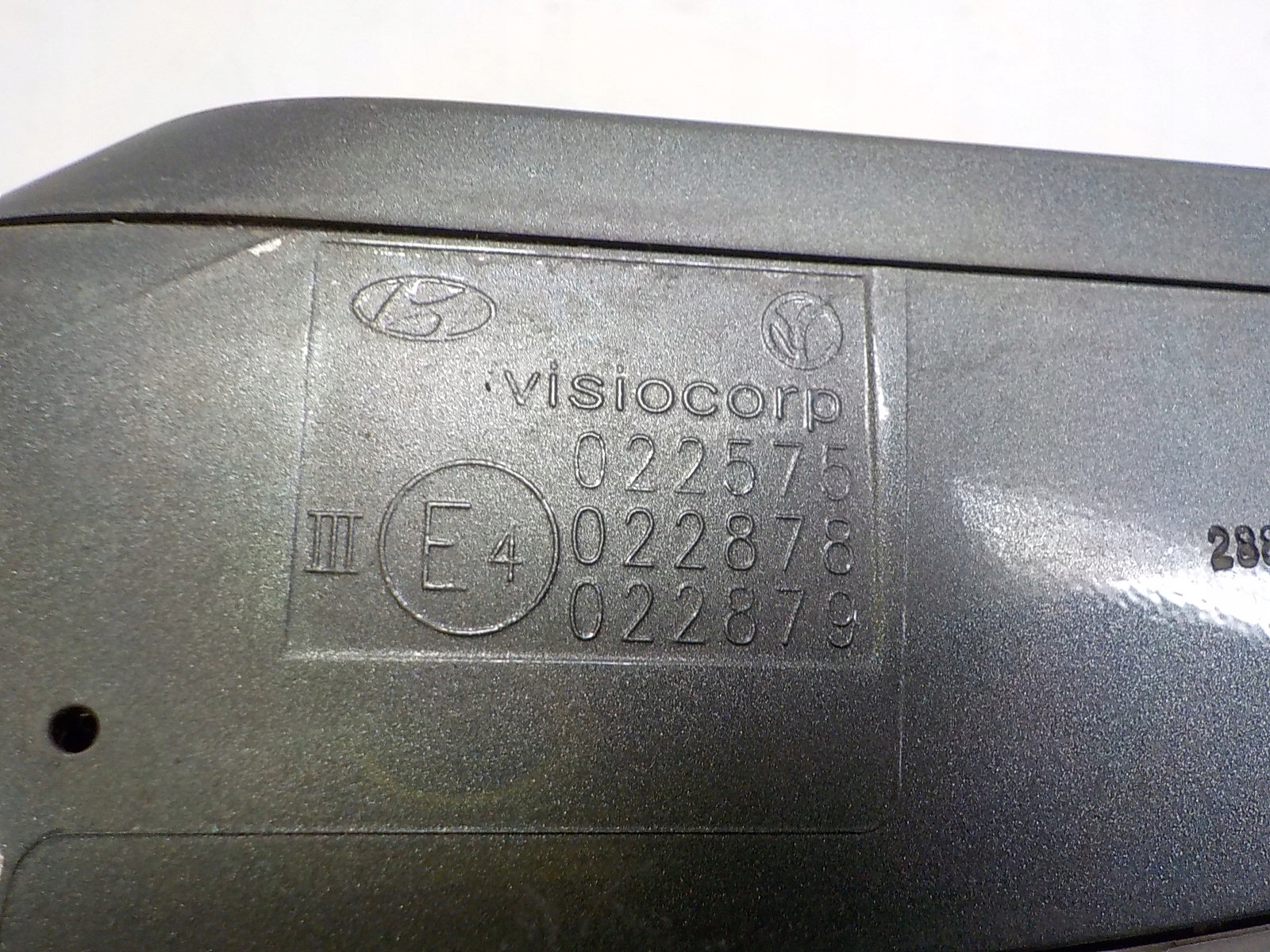 HYUNDAI SANTA FE II mirror exterior right 6 vertical