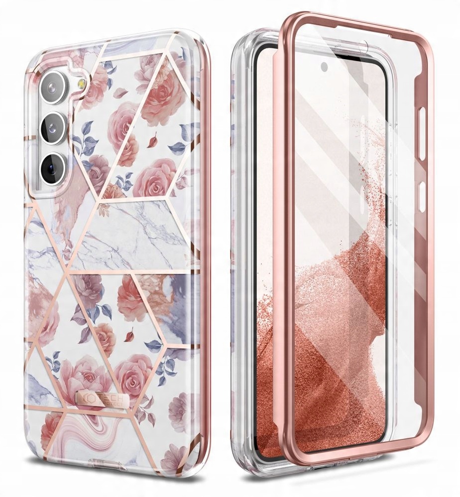 

Etui Obudowa 360 Na Galaxy S23 Shockproof Rose