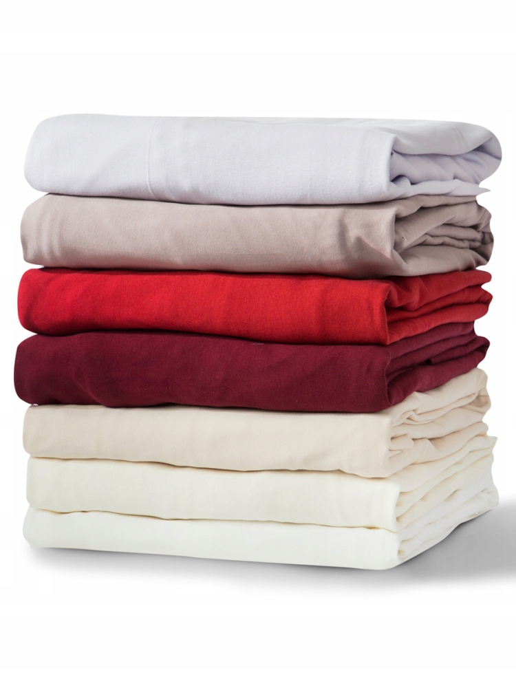 Prześcieradło Bella Donna Jersey Ecru 180x200 Wymiary 180x200cm