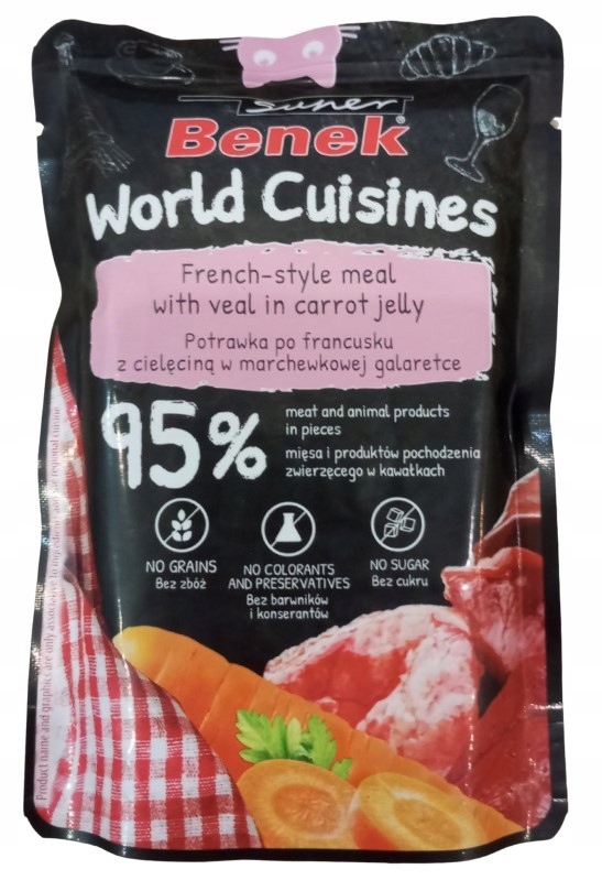 Levně 2x Benek World Cuisines telecí maso v želé 100 g