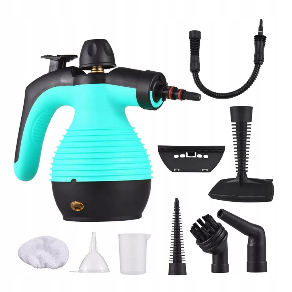 Parní Čistič Tlakový Čistič 1050W 3BAR 10 Příslušenství