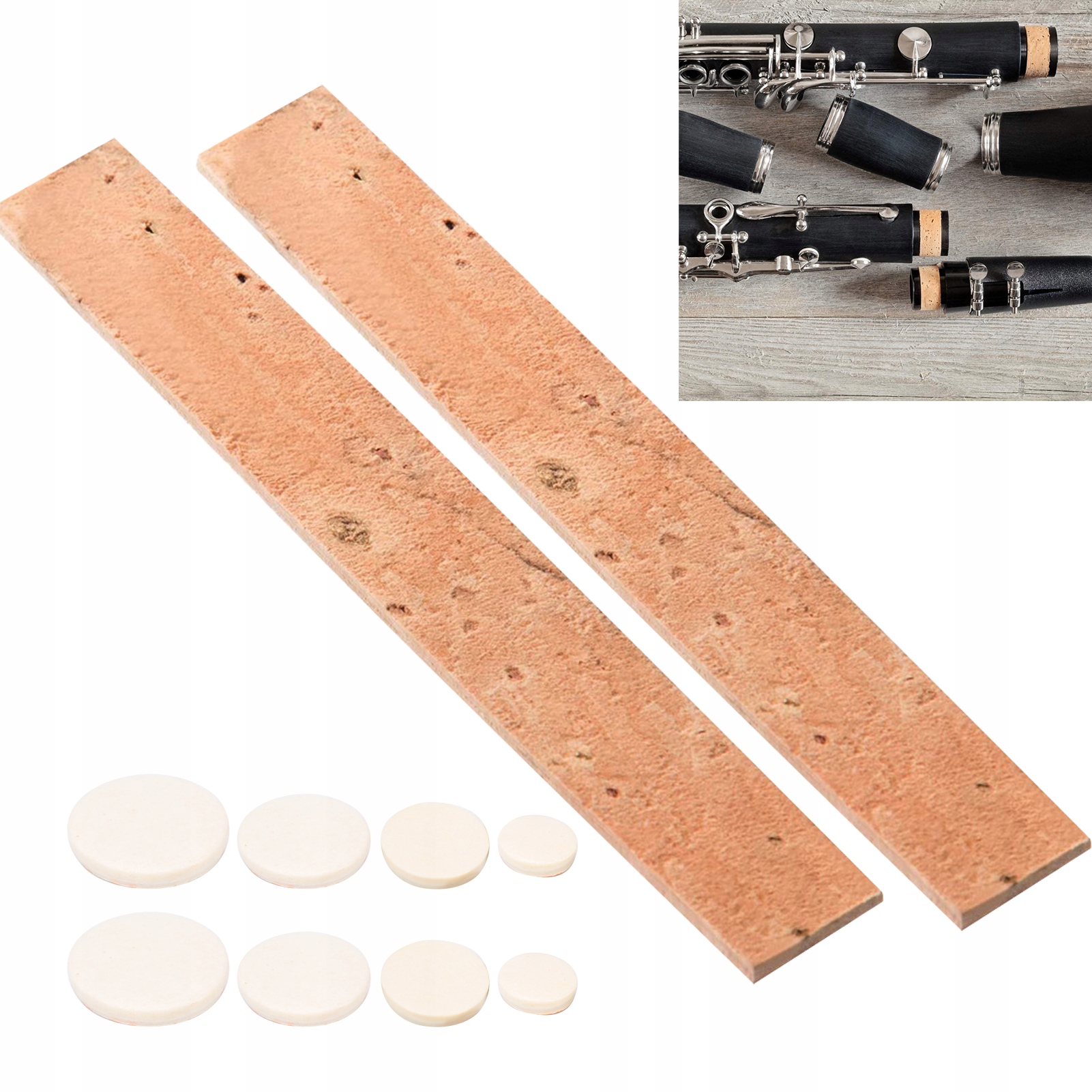 Zestaw akcesoriów do klarnetu Bb Key 17 szt. EAN (GTIN) 6944124839679