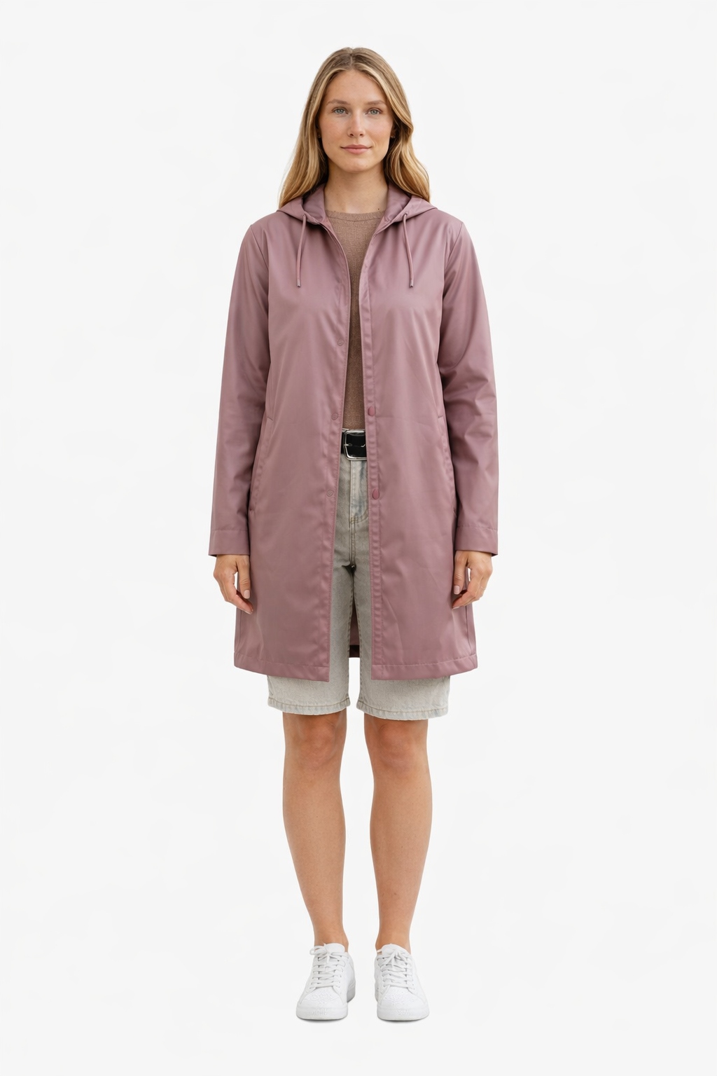 Rains Jednoduchá Nepromokavá Bunda V Barvě Fialové M I3C