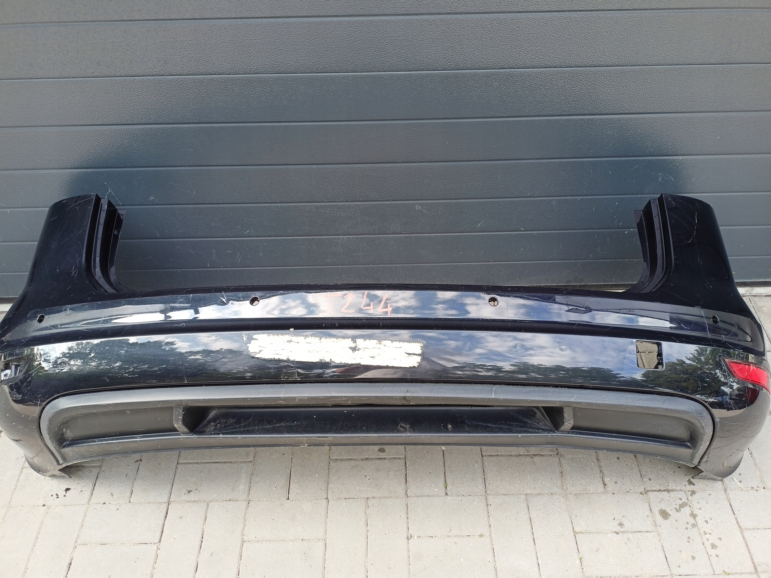 Volkswagen Sharan 7N II bumper rear rear part