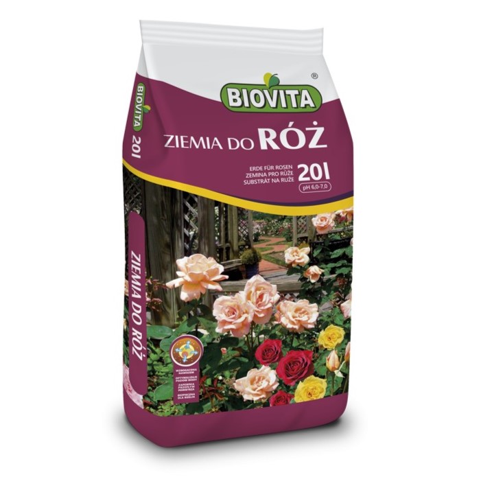 PODŁOŻE ZIEMIA DO RÓŻ BIOVITA 20L