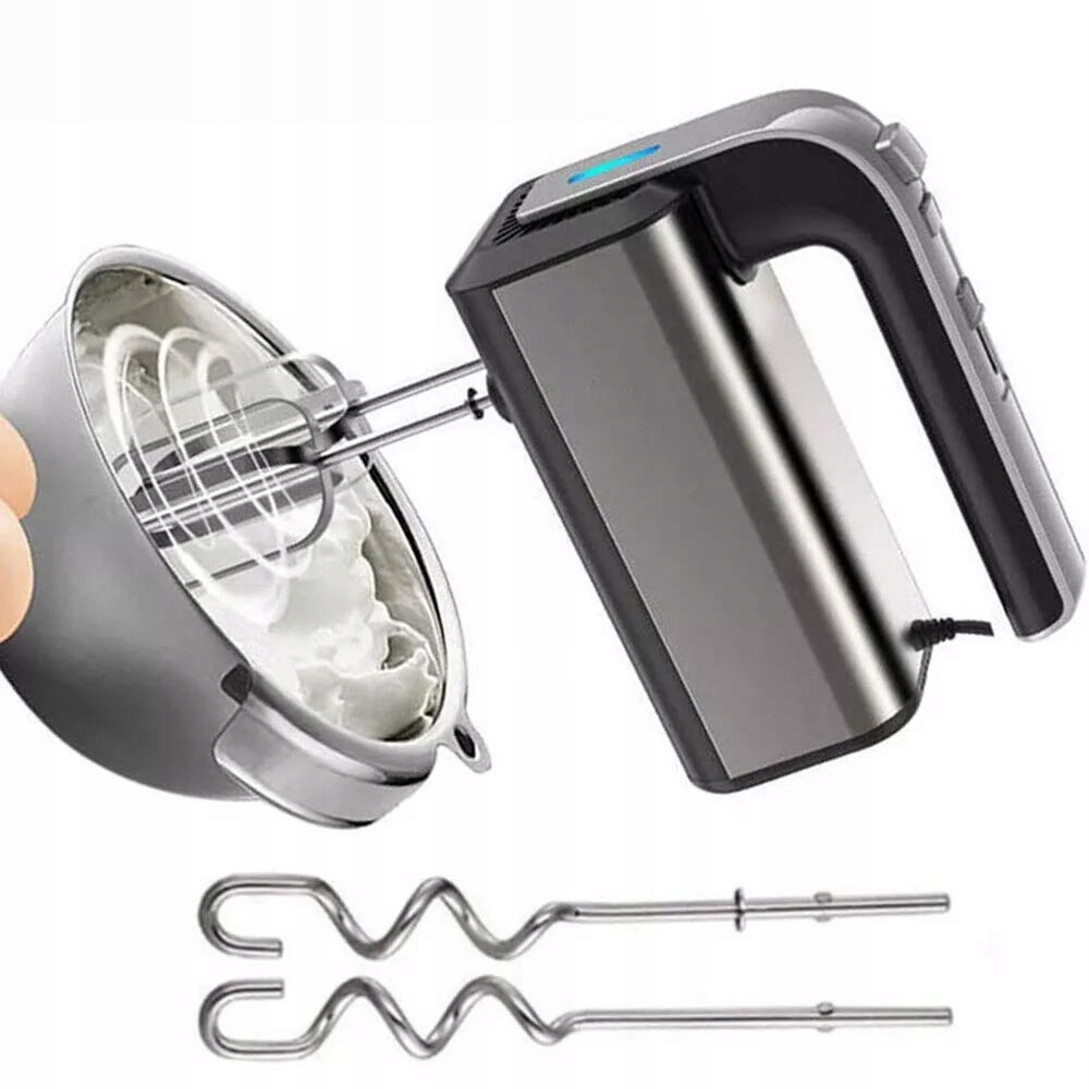 MIKSER RĘCZNY 800W ROBOT KUCHENNY TURBO 800W +4 KOŃCÓWKI Wysokość produktu 28.5 cm