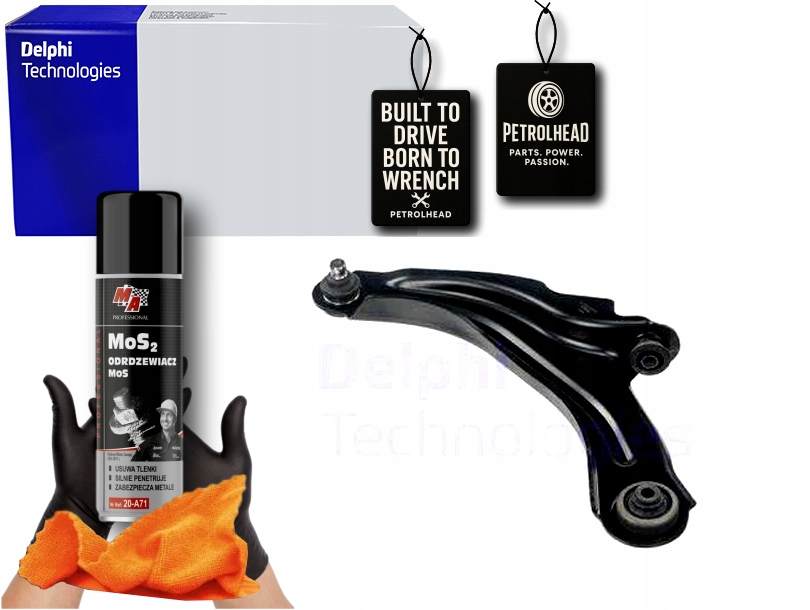 Rameno Odpružení Kola Přední L Renault Clio IV Zoe 0 #Petrolhead Pro+ Kit1