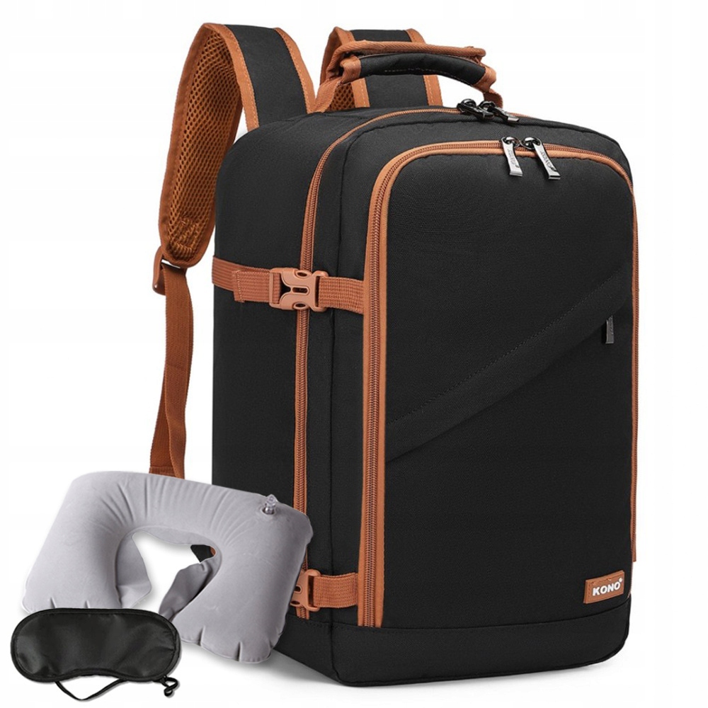 Plecak Kono kabinowy do samolotu 40x30x20 podróżny Ryanair bagaż podręczny