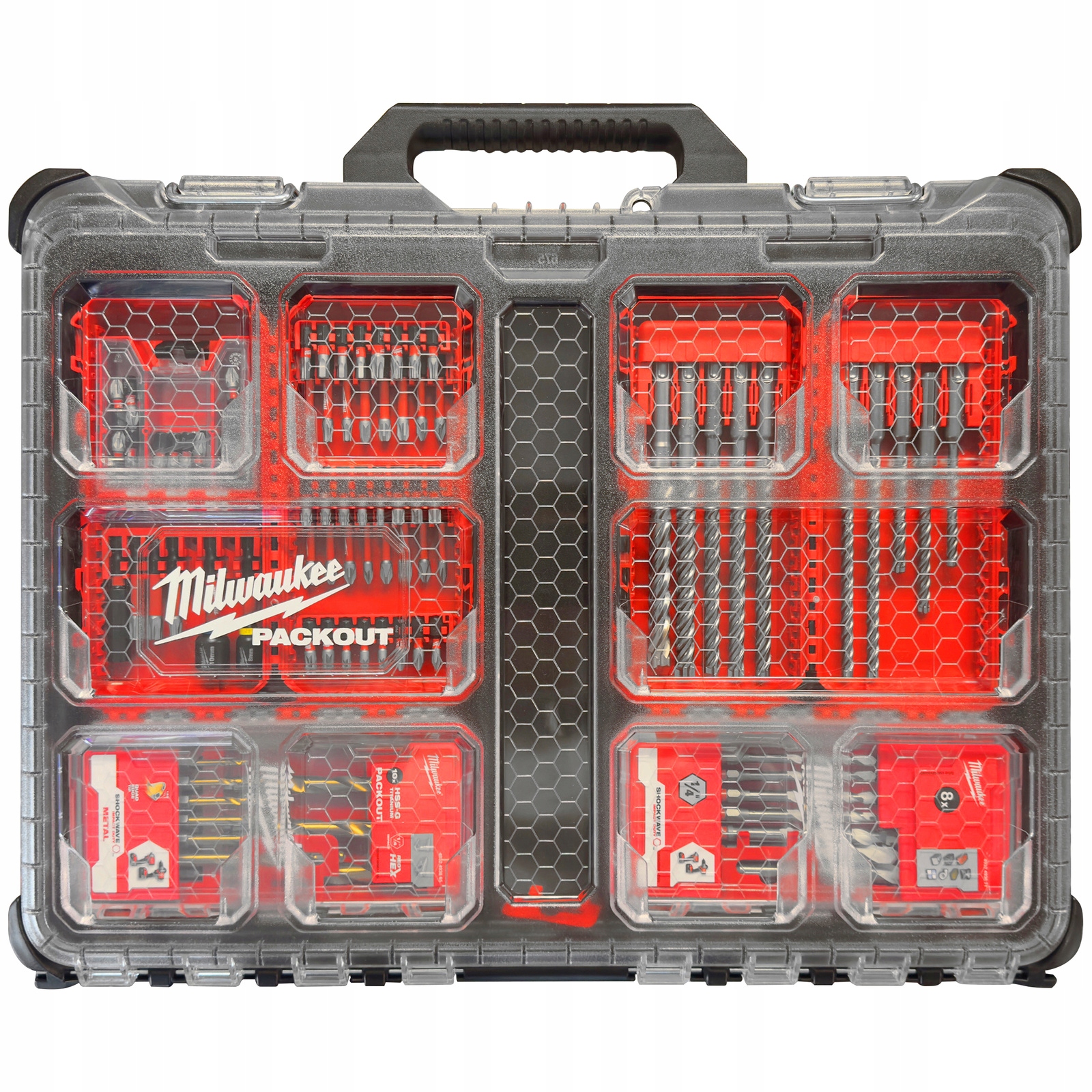 Zestaw Wierteł I Bitów Packout 98szt Milwaukee 4932499760