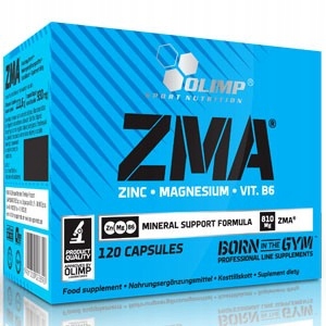 Olimp Zma 120 kapslí Zinek Hořčík Vit B6 Regenerace Redukce Únavy