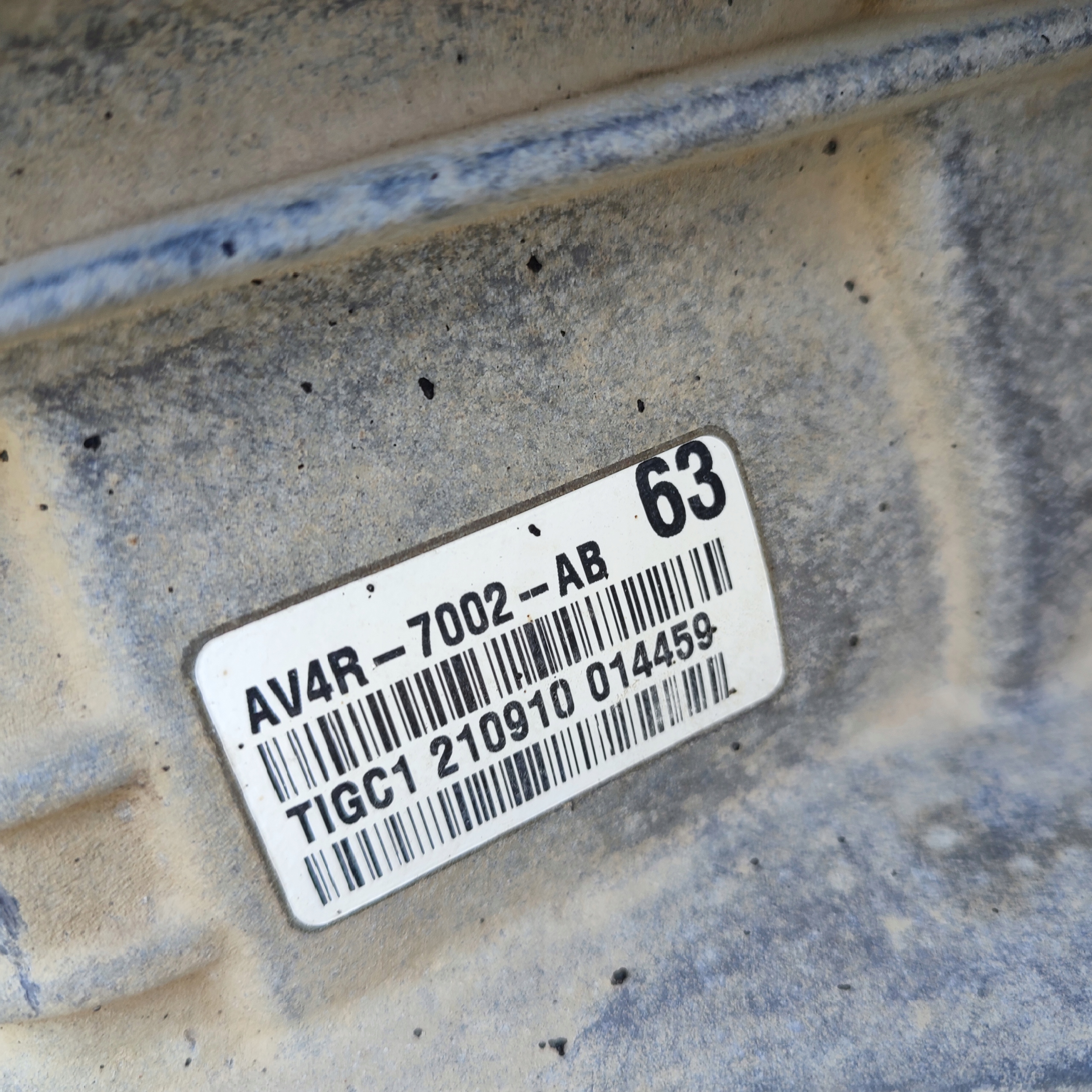Getriebe FORD KUGA 2.0 TDCI AV4R-7002-AB