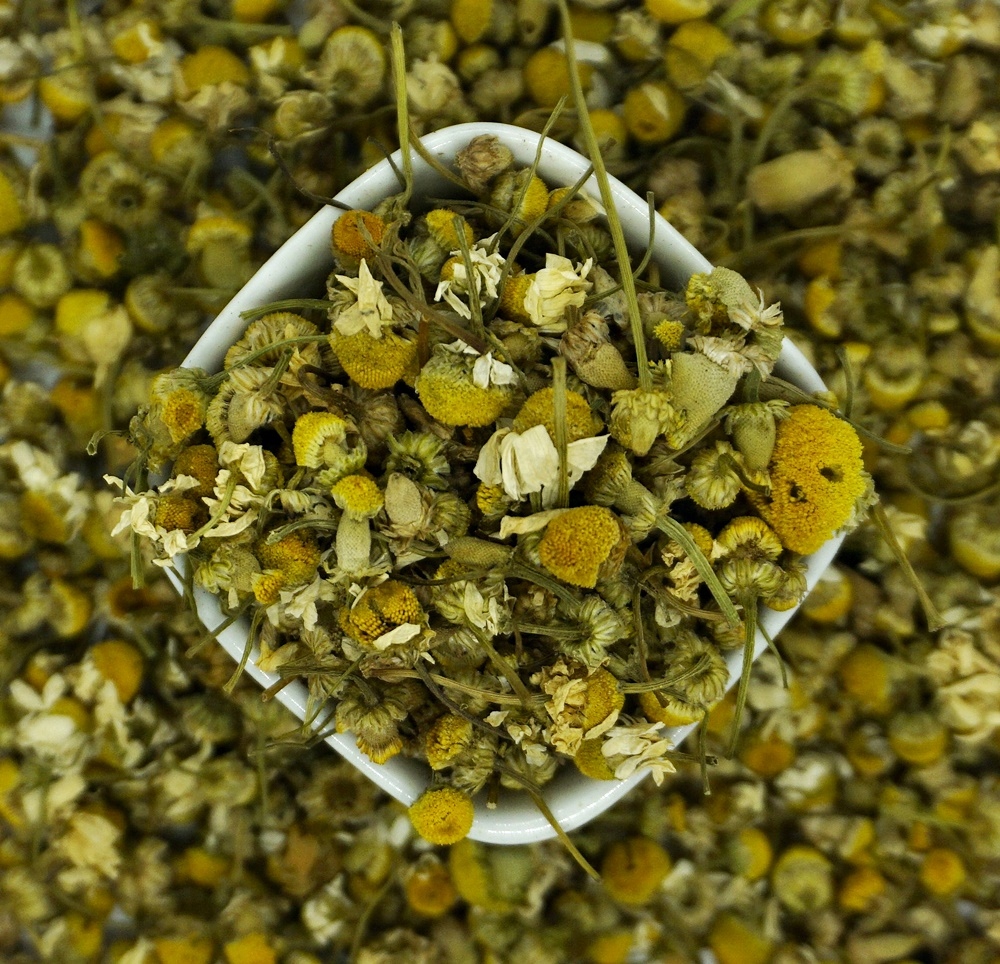 Sušený heřmánek 100% přírodní bylinný květ – odvar z relaxace a spánku – 1 kg