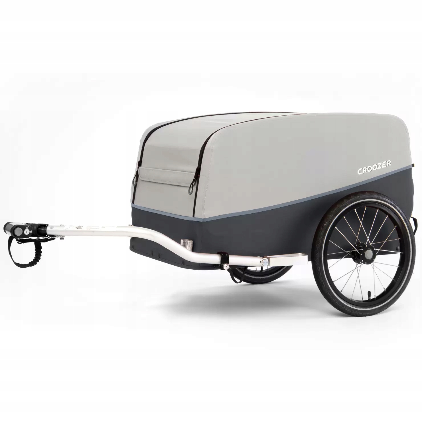 Skládací Cyklistický Přívěs Croozer Cargo Kalle Grey 92L 16''