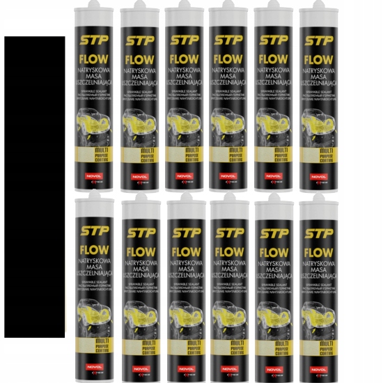 NOVOL MASA NATRYSKOWA STP FLOW 12x 290ml CZARNA