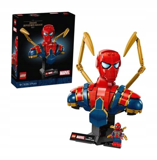 Lego(r) Heroes 76326 Busta Iron Spider-Man