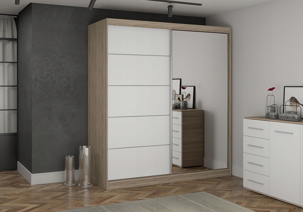 Szafa przesuwna NADIA (160 cm) Kolekcja NADIA