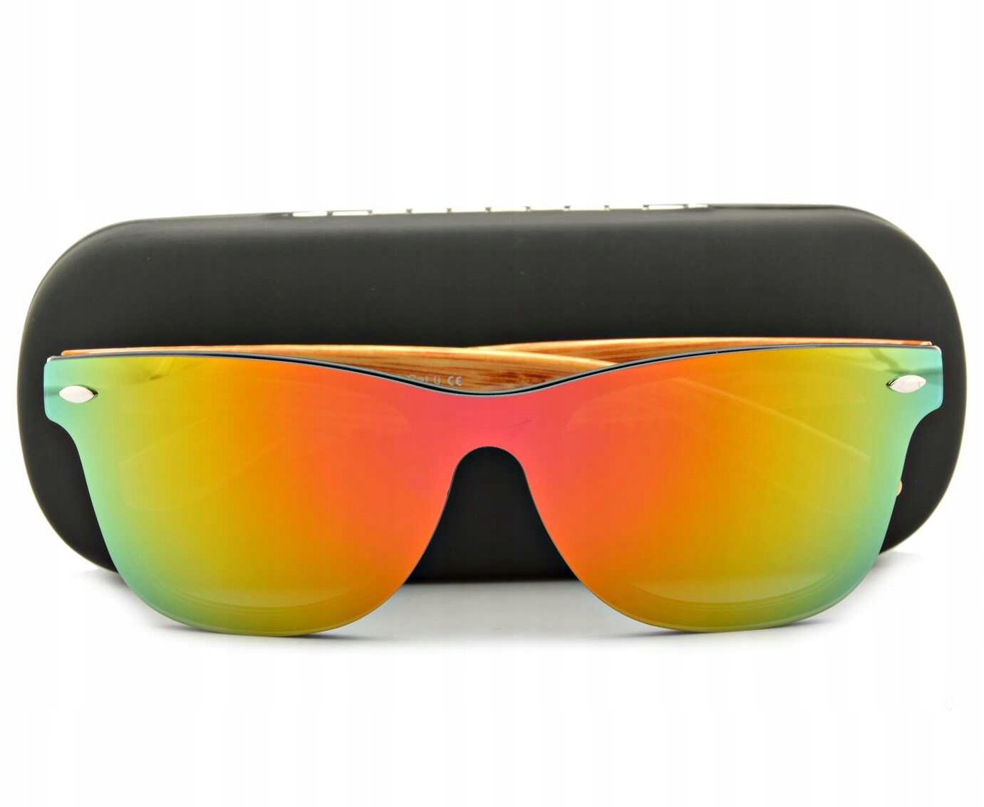 OKULARY PEŁNE Nerd Lustra PRZECIWSŁONECZNE