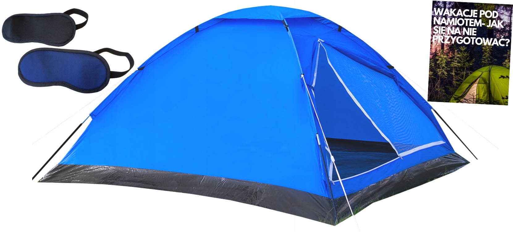 PROMOCJA! SOLIDNY NAMIOT 4 OSOBOWY Z TROPIKIEM PRO