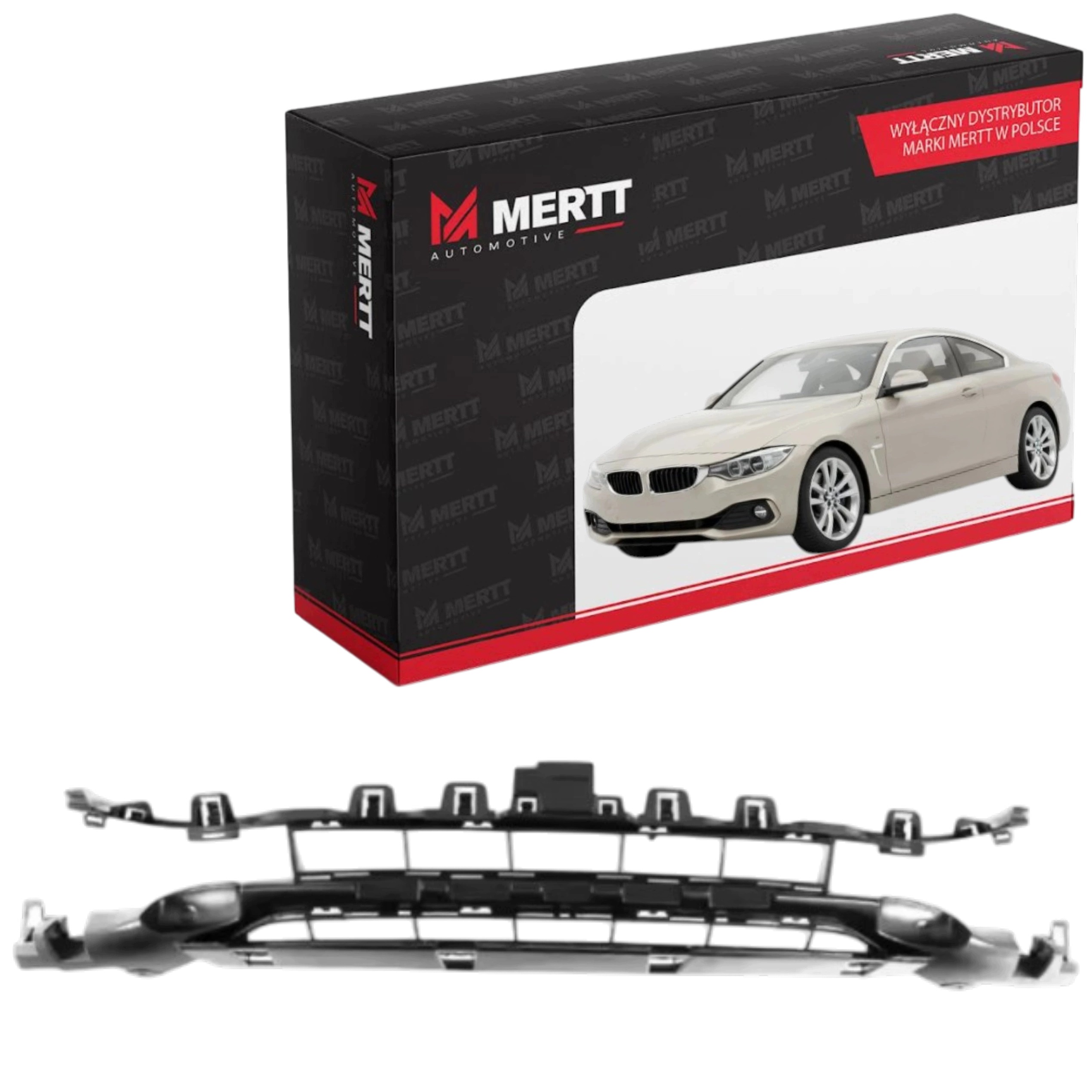 Bmw 4 F32 F33 F82 2013-2017 Středová Atrapa Předního Nárazníku 51117294838